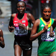 Mary Jepkosgei Keitany, Edna Ngeringwony Kiplagat, Tiki Gelana, Priscah Jeptoo at the 2012 London Olympics (Stu Forster/Getty)
